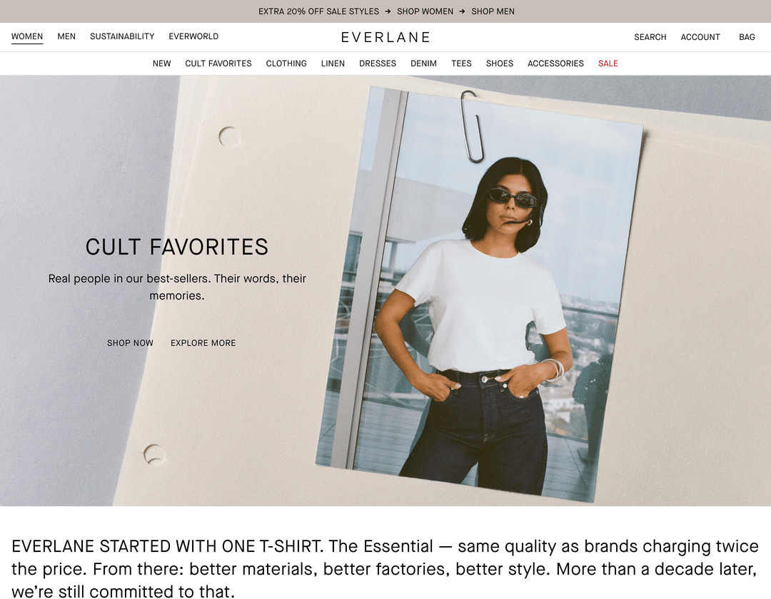 Everlane Runs Online and Retail Customer Feedback as One Program