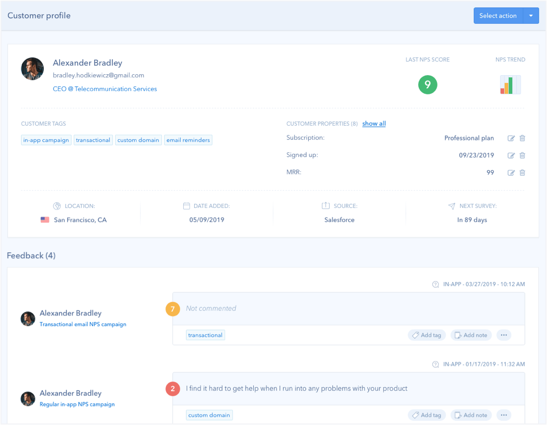 Sync your customers and their properties from HubSpot