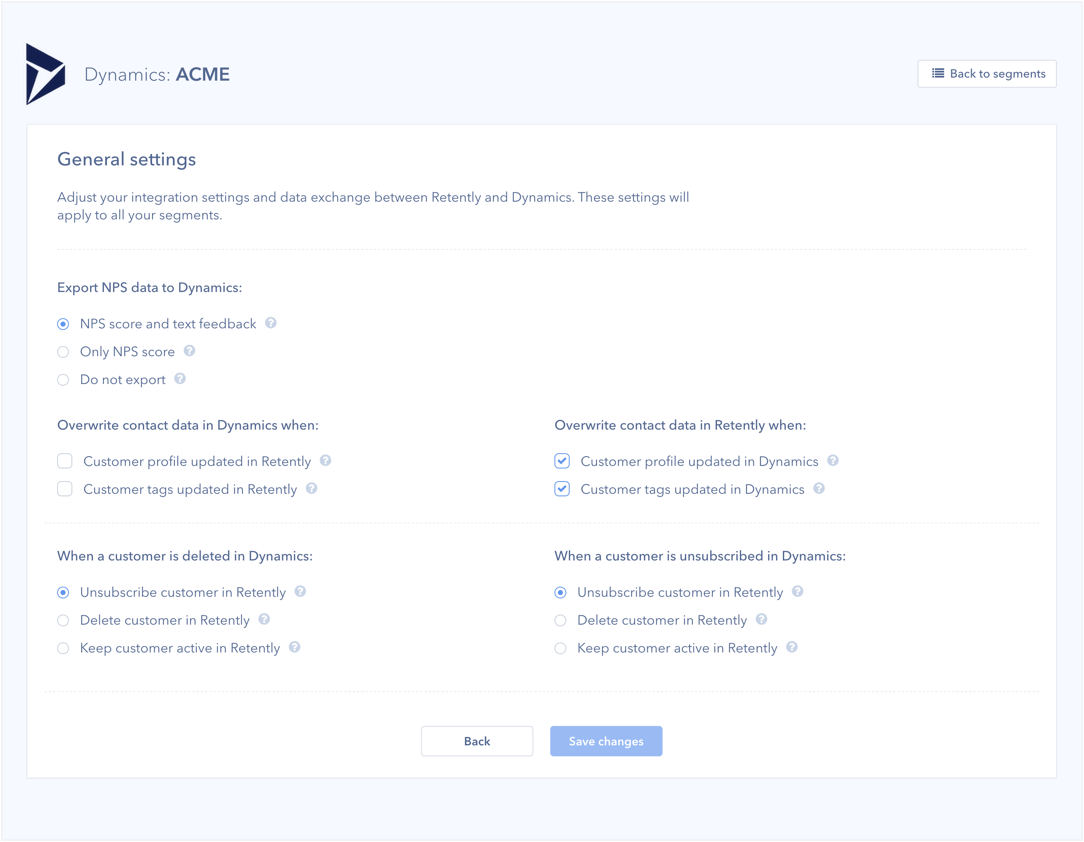 Automatically export survey feedback and score to Dynamics CRM