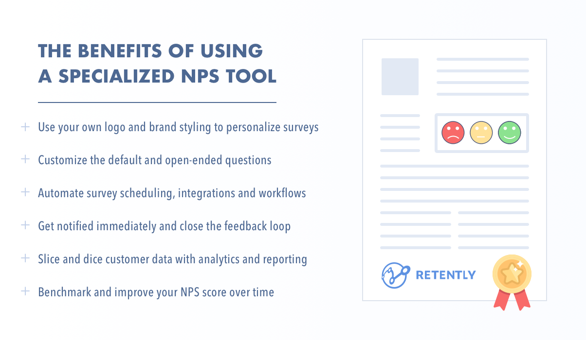 The benefits of using a specialized NPS tool The benefits of using a specialized NPS tool