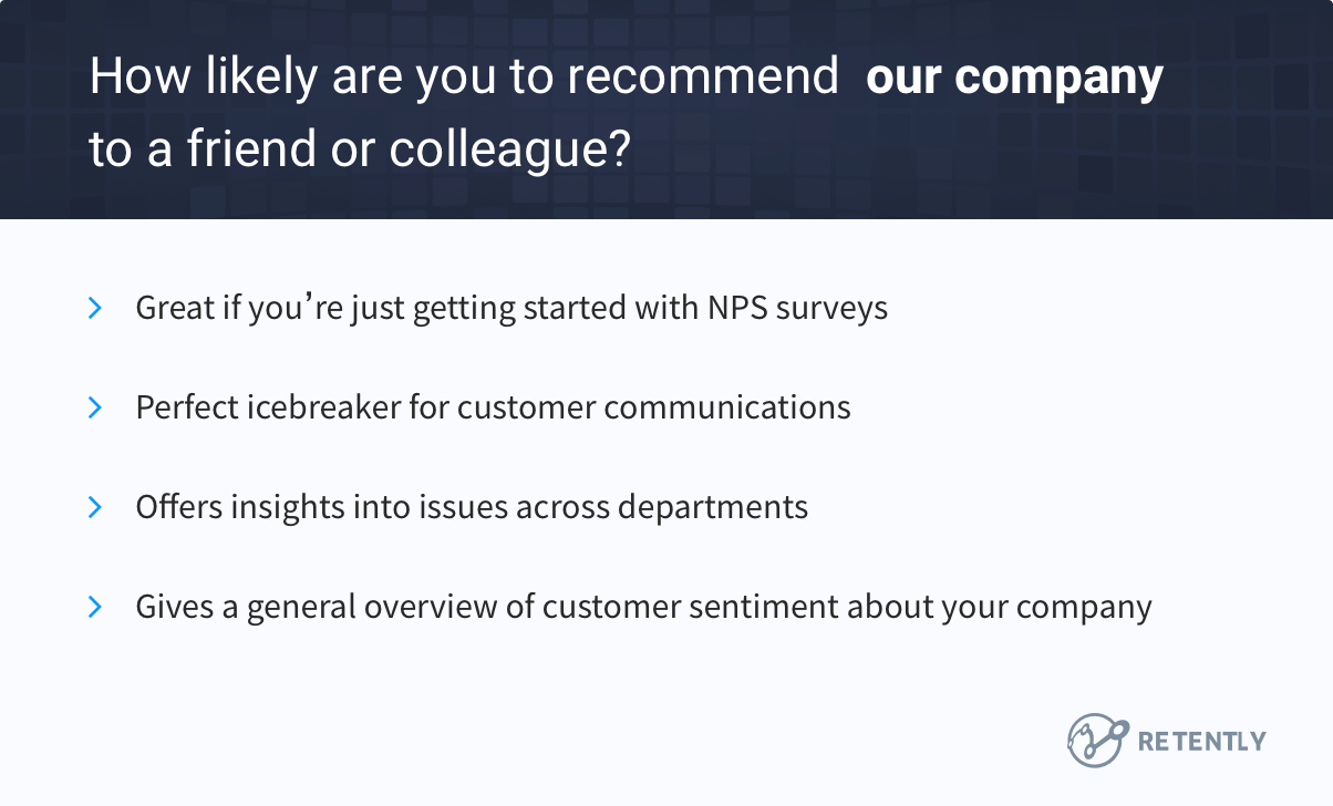 Ask customers to rate your company