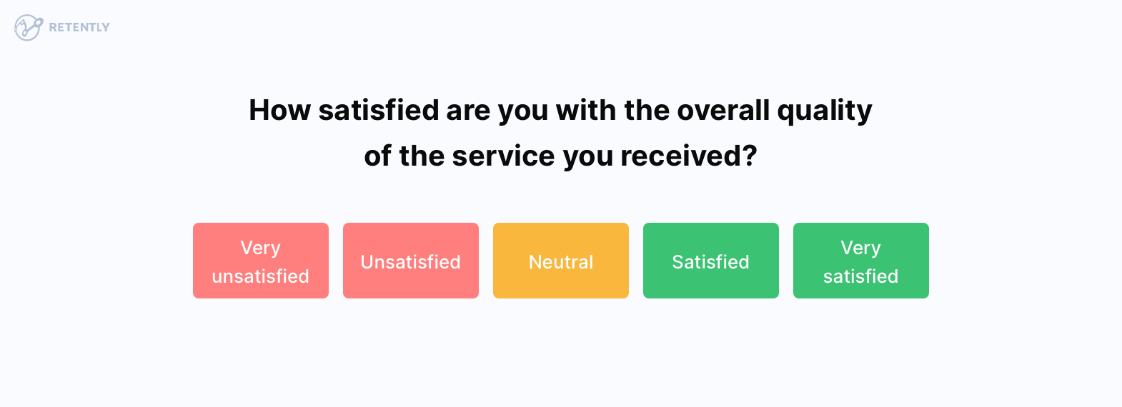 CSAT transactional - help desk ticket closure survey