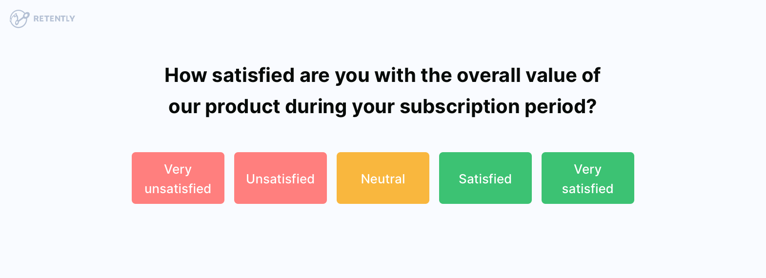 CSAT long-term subscription expiry survey