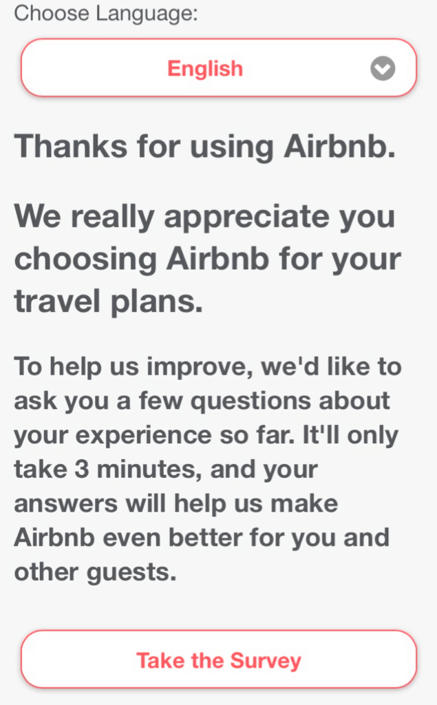 Airbnb Survey Introduction