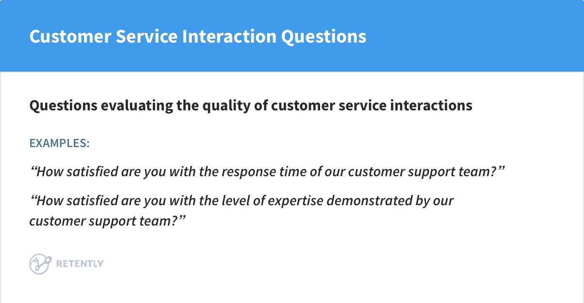 Customer Service Interaction Questions
