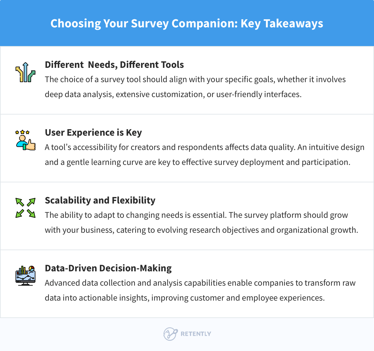 Choosing Your Survey Companion: Key Takeaways