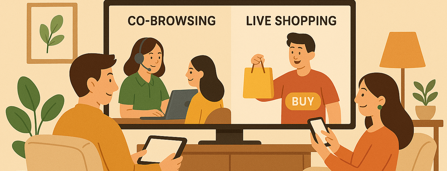 Co-Browsing and Live Shopping Are the Future of Customer Satisfaction