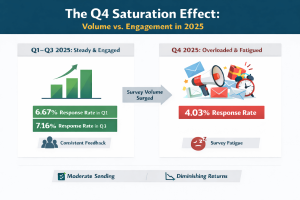 The State of Survey Response Rates: 2025 Data, 2026 Outlook