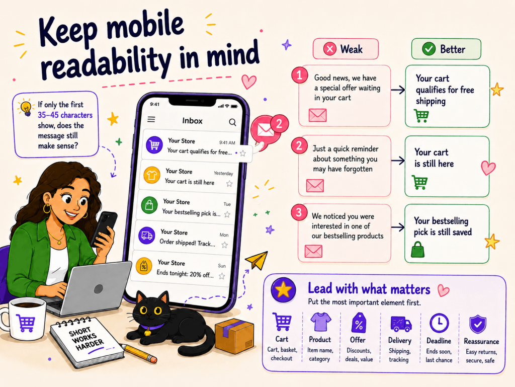 Keep Mobile Readability in Mind