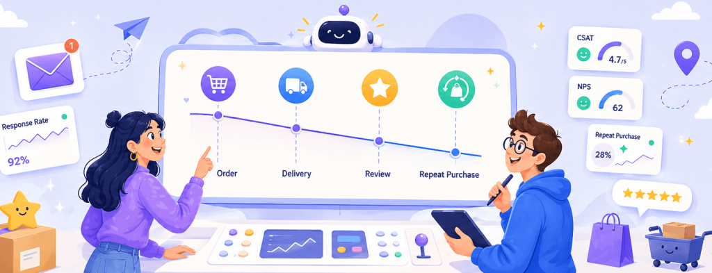 Post-Purchase Email Flow: Where Ecommerce Brands Lose Customer Attention After the Sale