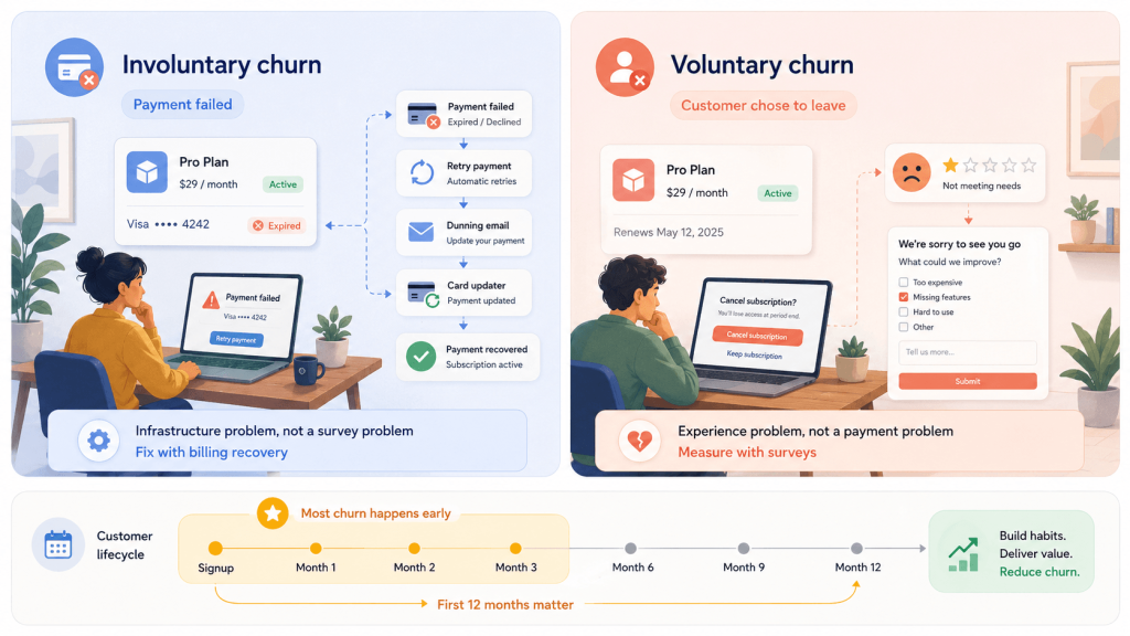 Involuntary VS Voluntary Churn Involuntary VS Voluntary Churn