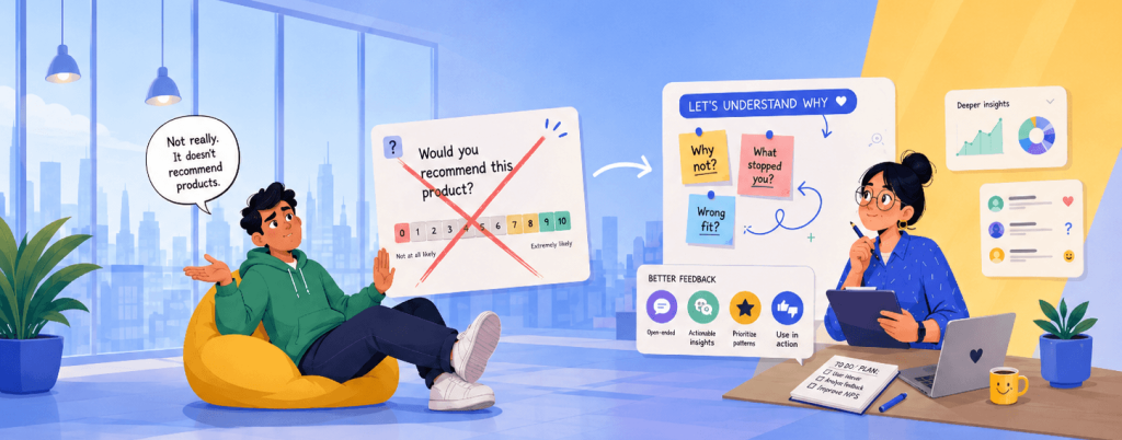 "I Don't Recommend Products": What to Do When Customers Reject the NPS Question