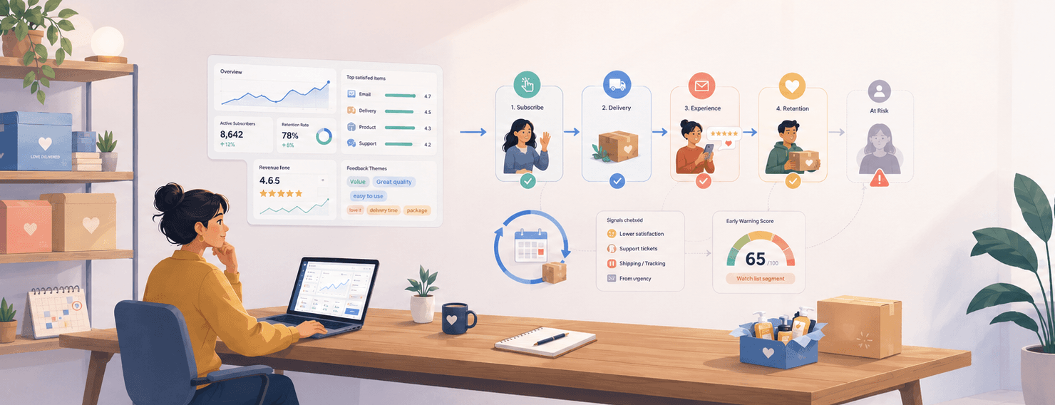 How to Measure Subscription Customer Experience for Ecommerce Brands (Before Subscribers Churn)