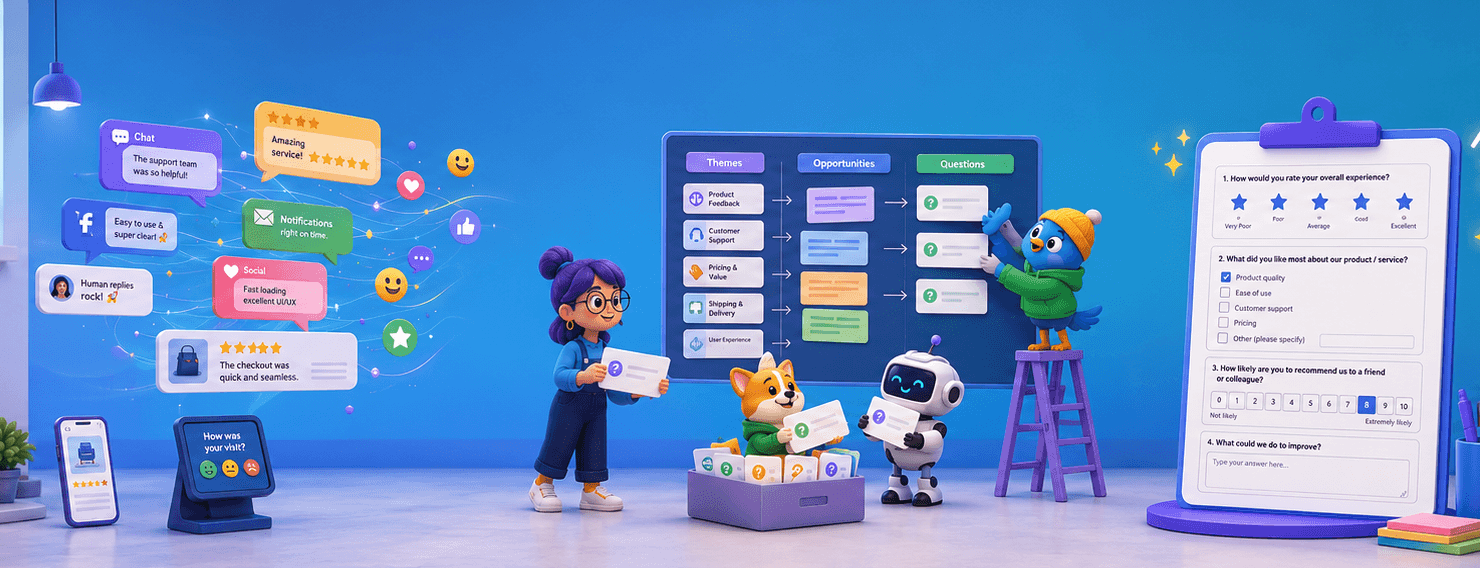 Voice of the Customer Survey Questions (+ Template)