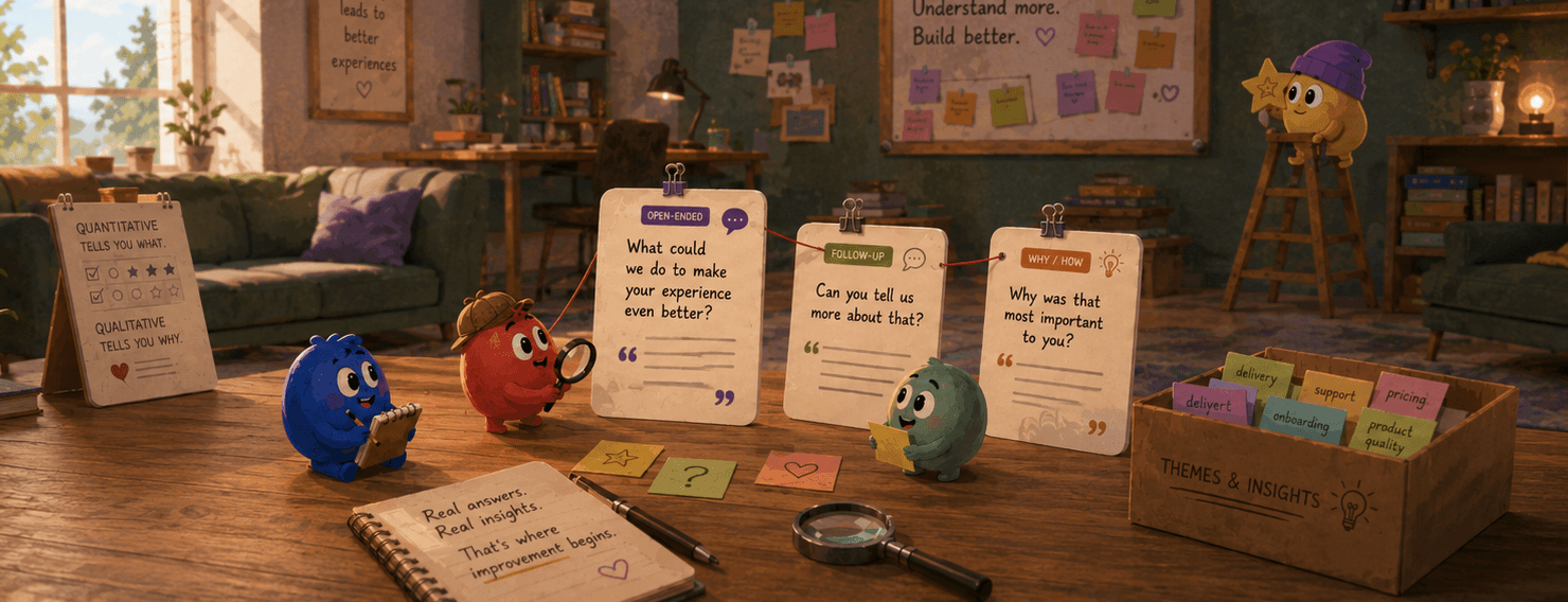 Qualitative Survey Questions: Examples and When to Use Them