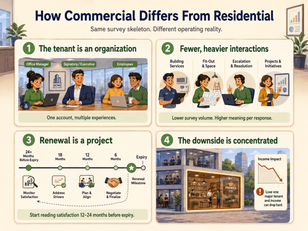 How Commercial Differs From Residential
