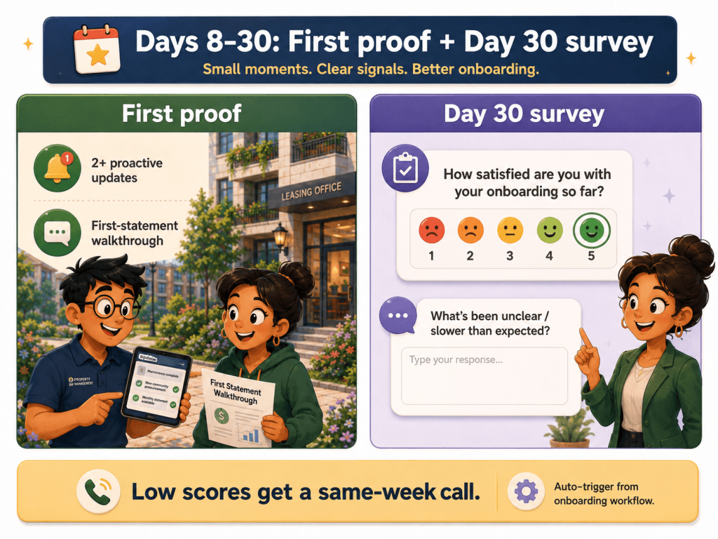 Days 8-30: First Proof