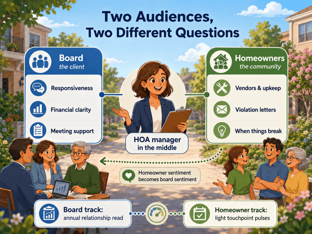 Two Audiences, Two Different Questions Two Audiences, Two Different Questions