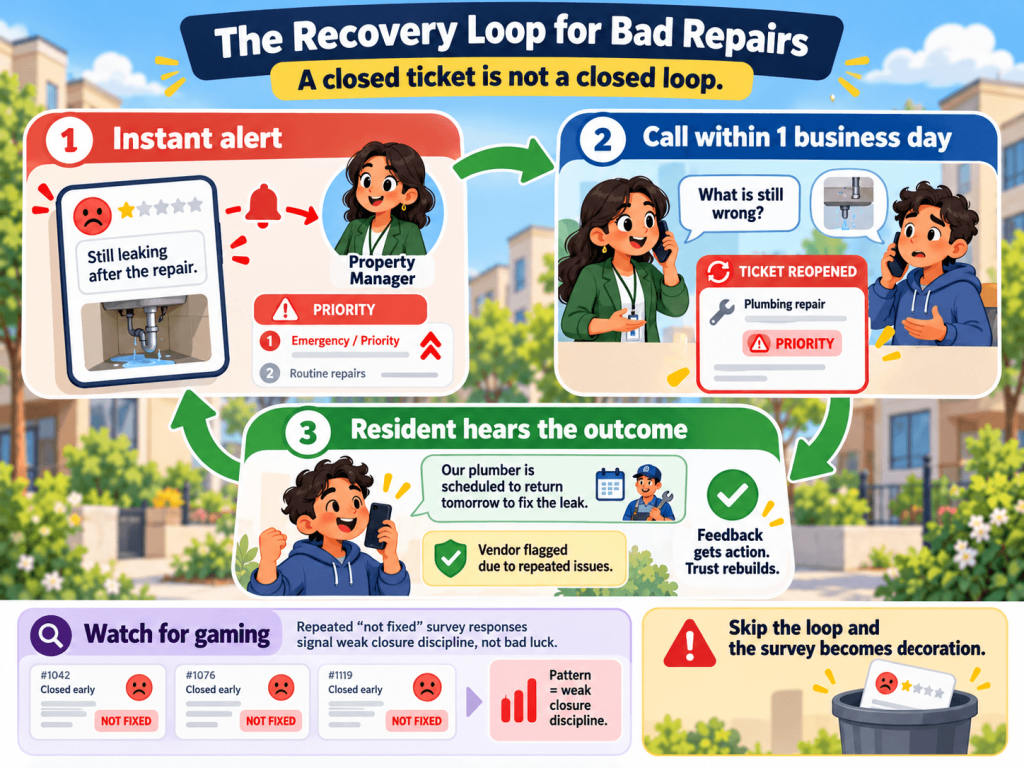 Maintenance Satisfaction Survey: The Recovery Loop Maintenance Satisfaction Survey: The Recovery Loop