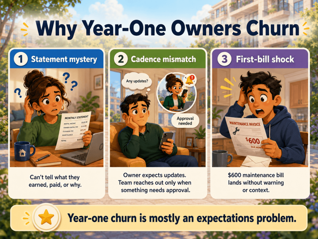 Why Year-One Owners Churn