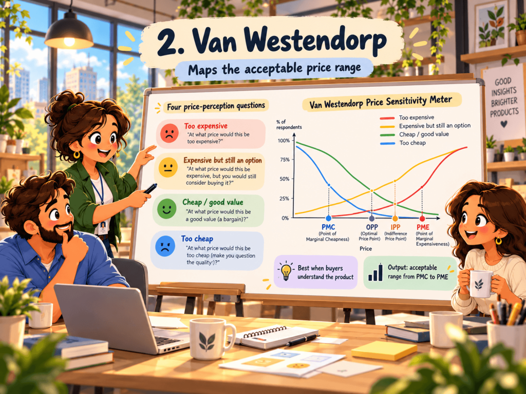 Van Westendorp Price Sensitivity Meter Van Westendorp Price Sensitivity Meter