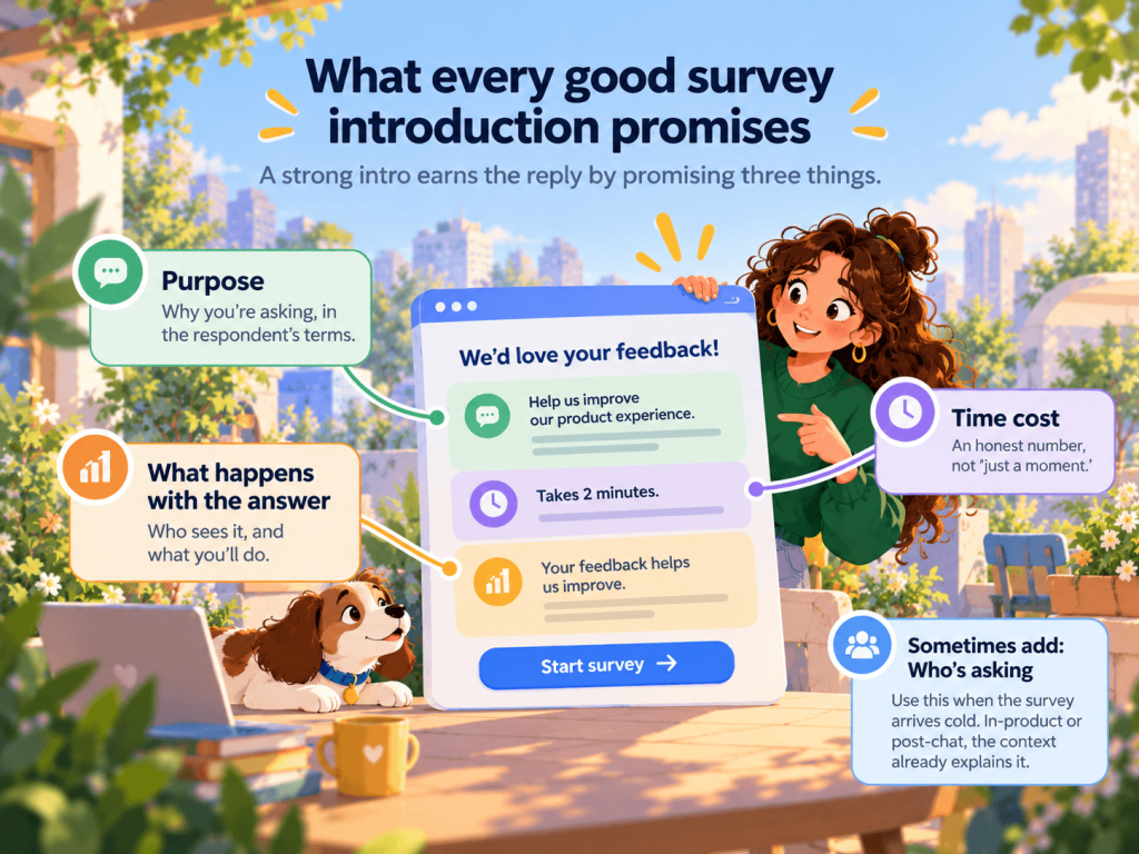 What every good survey introduction promises