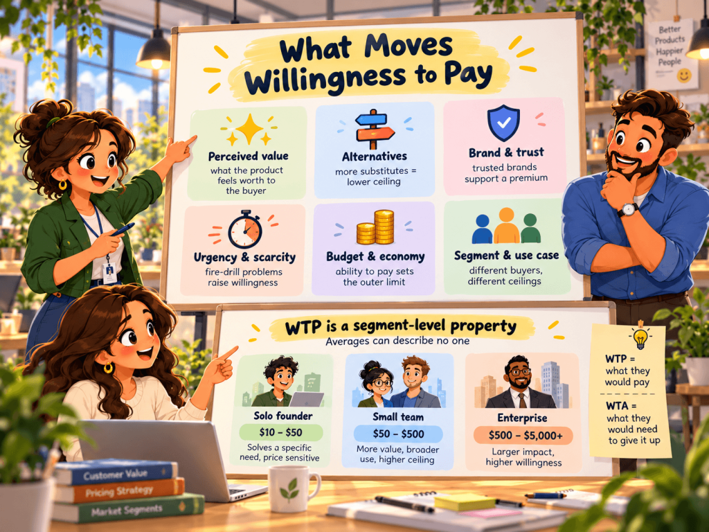 What Actually Moves Willingness to Pay What Actually Moves Willingness to Pay
